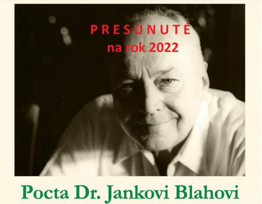 Koncert Pocta Dr. Jankovi Blahovi