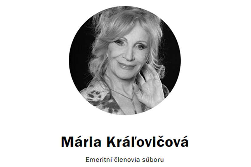 Mária Kráľovičová SND