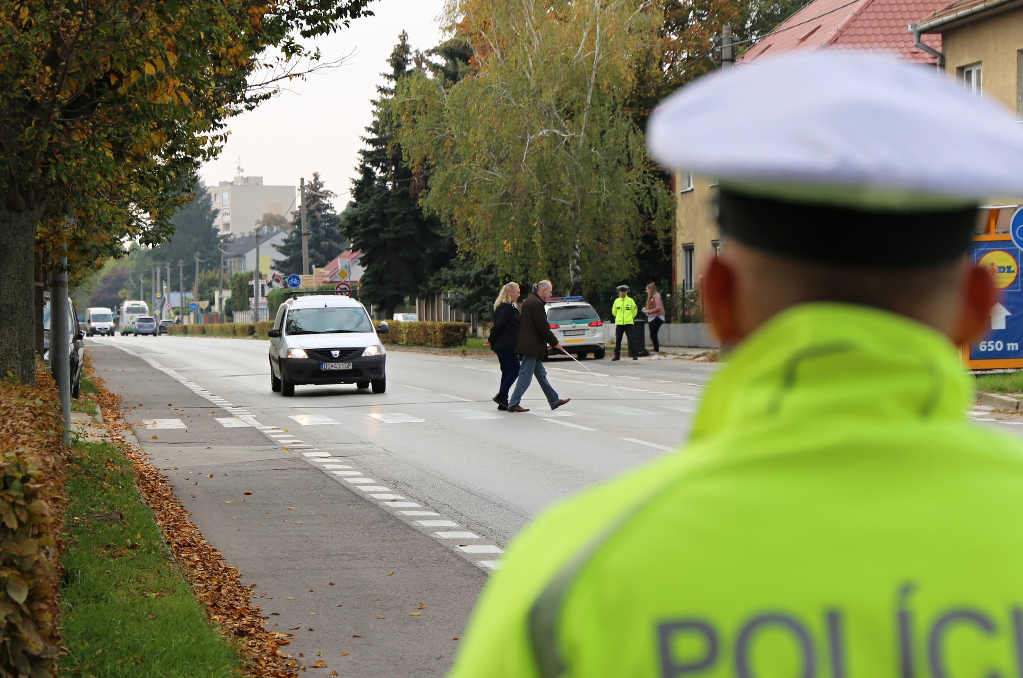 Policajná akcia Deň Bielej palice Zdroj: KR PZ Trnava