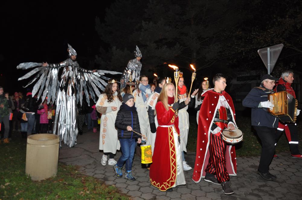 Martinské svetlonosenie mesto Senica