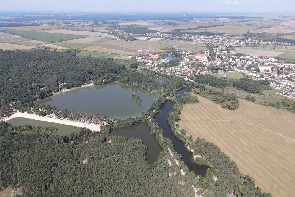 Gazárka a mesto Šaštín-Stráže Autor: Vladimír Miček