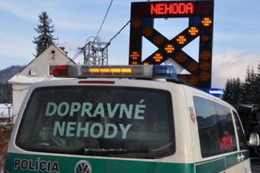 Polícia - dopravné nehody. Ilustračné foto Zdroj: Polícia SR