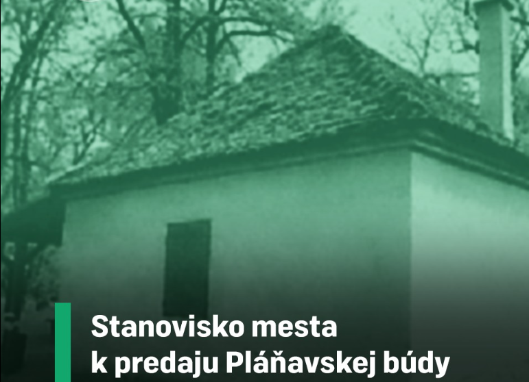 Stanovisko mesta k predaju Pláňavskej búdy zdroj: mesto Skalica